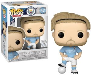 Funko POP! Football: Manchester City - Jack Grealish G. - Manchester City FC - Collectable Vinyl Figure For Display - Gift Idea - Official Merchandise - Toys For Kids & Adults - Sports Fans