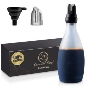 Silicone Basting Brush for Cooking - Oil Dispenser with Brush