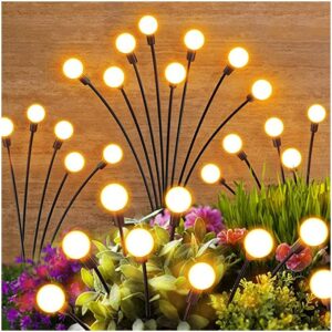 GEARLITE Firefly Solar Lights Outdoor Garden