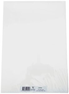 Clairefontaine - Ref 21694C - White Drawing Sketch Paper (Pack of 50 Sheets) - A3 (29.7 x 42cm) - 90gsm Paper