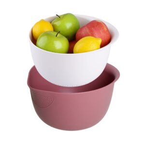 BLUE GINKGO - Rice Strainer and Kitchen Colander Set - Strain Rice