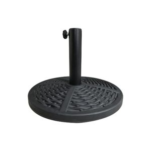 Ram® 10kg Heavy Duty Rattan Effect Parasol Base 42CM