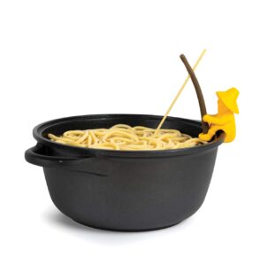 OTOTO Al Dente Spaghetti Tester and Steam Releaser - 100% BPA Free and Food Safe Pasta Tester - Fun Kitchen Gadgets - Housewarming Gifts - Dishwasher Safe Kitchen Tools and Gadgets Best Sellers