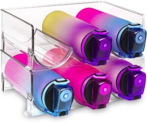 IVODEELA Water Bottle Organiser Rack