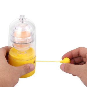 Pwshymi Manual Egg Spinner，Portable Egg Scrambler