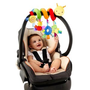 Uonlytech Baby Crib Hanging Rattles Toys