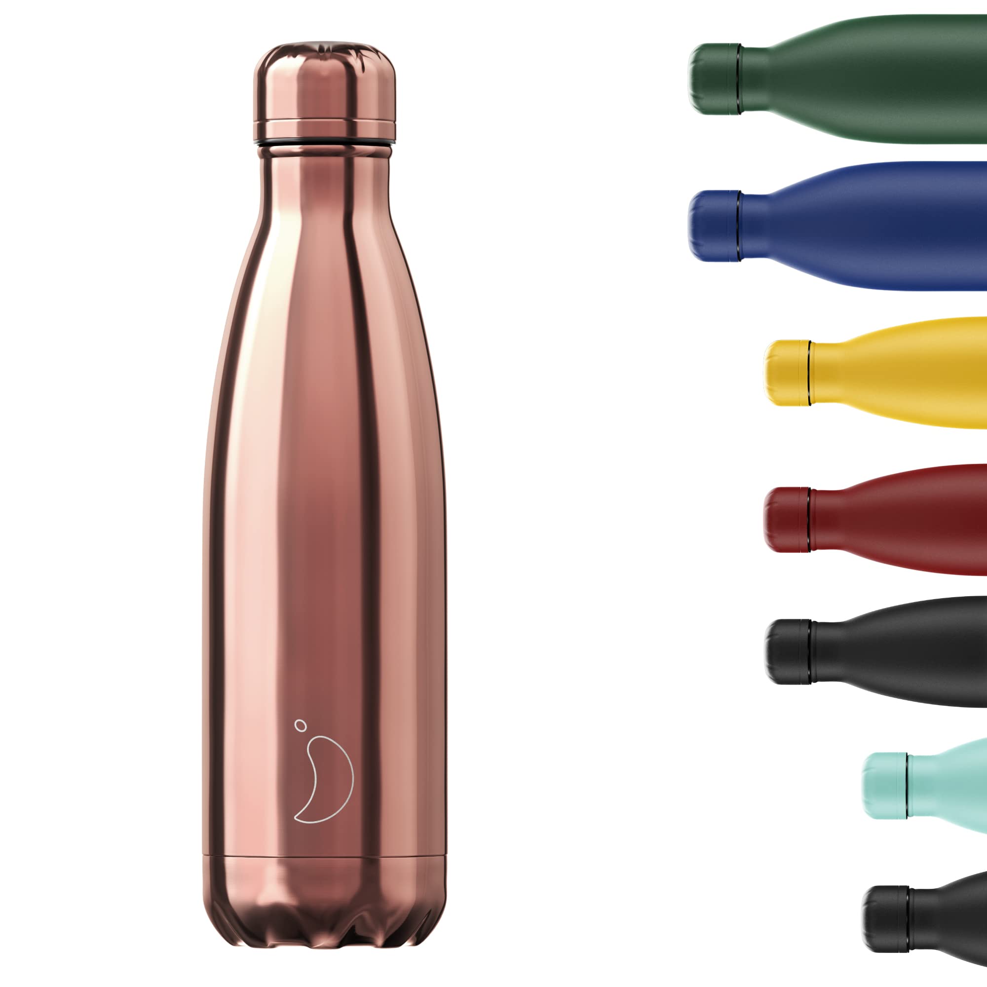 Chilly's Water Bottle - Stainless Steel and Reusable - Leak Proof