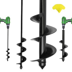 SYITCUN Garden Hole Digger Auger for Planting Bulbs Seedlings