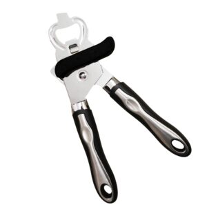 Coregadgets Camping Tin Opener Manual - Easy Can Opener with Bottle Opener for Home & Kitchen - Easy to Clean with Soft Grip Handle