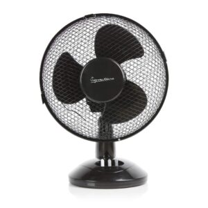 Signature S40008B Portable 9 Inch Oscillating Desk Fan with Adjustable Tilt