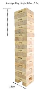 wooden toys outdoor indoor gifts for klds wooden stacking blocks