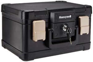 Honeywell 1102 1/2 Hour Fire/Water Safe Chest 4.3 litres