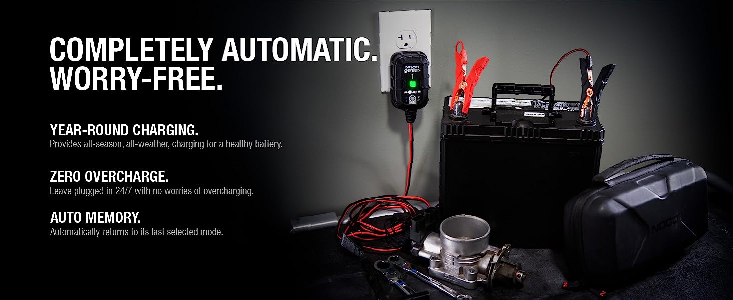 GENIUS1, Smart Battery Charger, Charger, Battery Charger