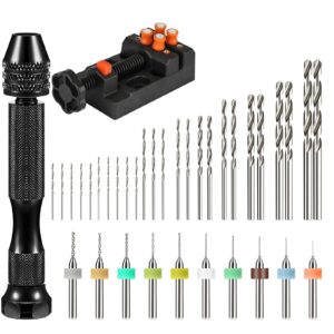 37PCS Mini Hand Drill Set for Crafts