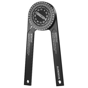 Gohelper Miter Saw Protractor Angle Finder Tool