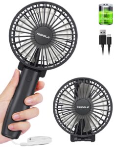 TriPole Handheld Fan Rechargeable