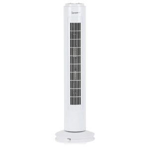 Signature S40012 Portable 29 Inch Oscillating Tower Fan with 1 Hour Timer and 3 Speed Settings