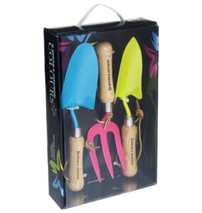 Colours Spear and Jackson Trowel/Weed Fork/Transplanting Se