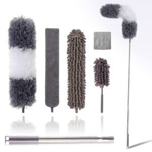 Feather Dusters Kit for Cleaning (6pcs)
