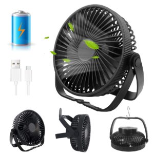 Desk Fan USB Fan Silent Powerful Battery Powered 3 In 1