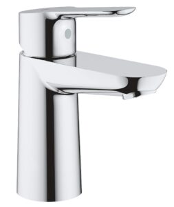 GROHE BauEdge - Smooth Body Single-Lever Basin Mixer Tap (1-Hole Installation