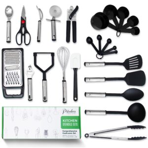 Priceless Homeware Kitchen Utensils Set - 17 Cooking Utensils Set