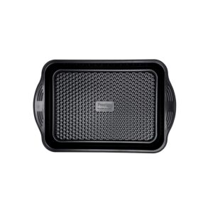 Prestige - Aerolift - Large Oven Tray - Non stick - Cushion Base - Fridge Freezer and Dishwasher Safe - Carbon Steel - 44.5 x 29 x 5 cm/10 x 14 Inch