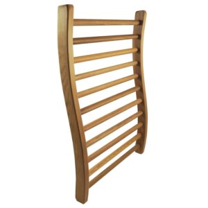 HSE Cedar S-Shape Sauna Backrest (1