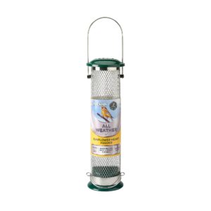 Peckish 60053033 All Weather Sunflower Heart Metal Bird Feeder