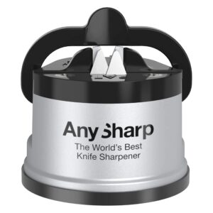 AnySharp Knife Sharpener with PowerGrip