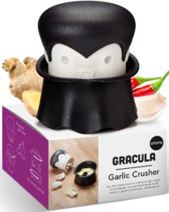 OTOTO Gracula Garlic Grinder - Garlic Twister & Peeler - Garlic Mincer Tool