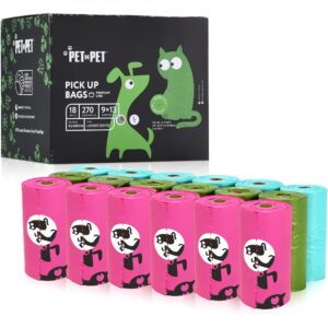 Dog Poo Bags Biodegradable Scented - 270 Ct