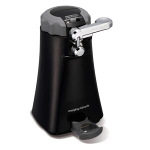 Morphy Richards Multifunction Can Opener 46718 Black Tin Opene