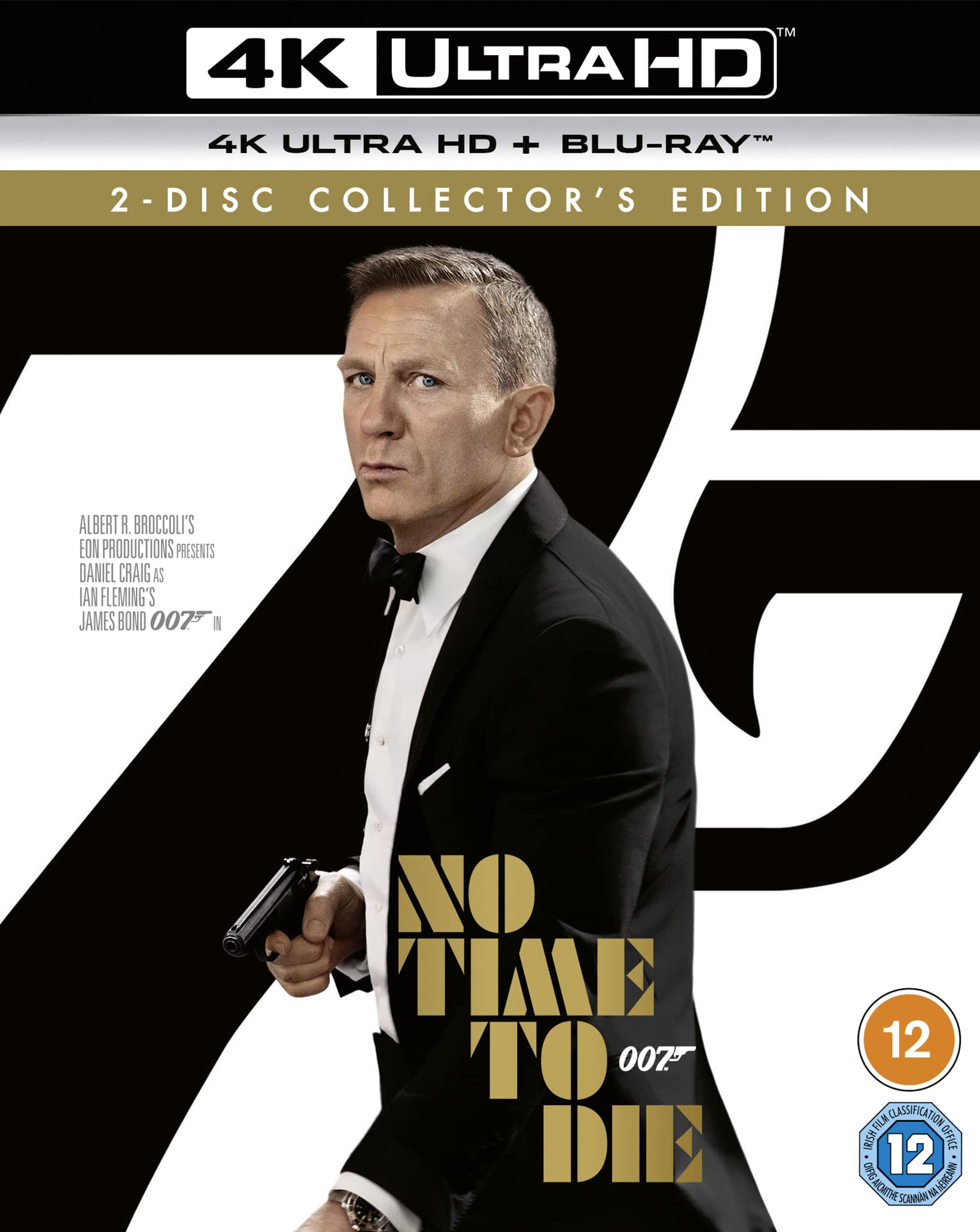 No Time To Die (James Bond) [4K Ultra-HD] [2021] [Blu-ray] [Region Free]