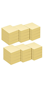 Canary Yellow Sticky Notes