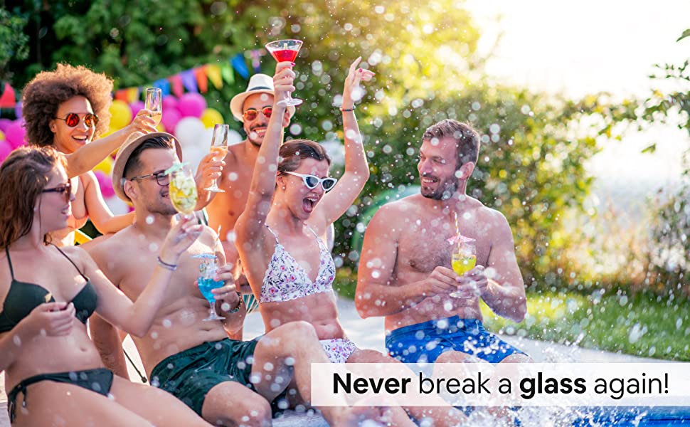 never break a glass again