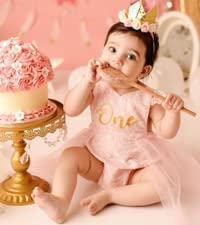 Baby Girl Lace Romper