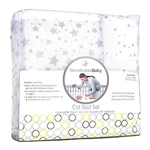 BreathableBaby Blue Twinkle Twinkle