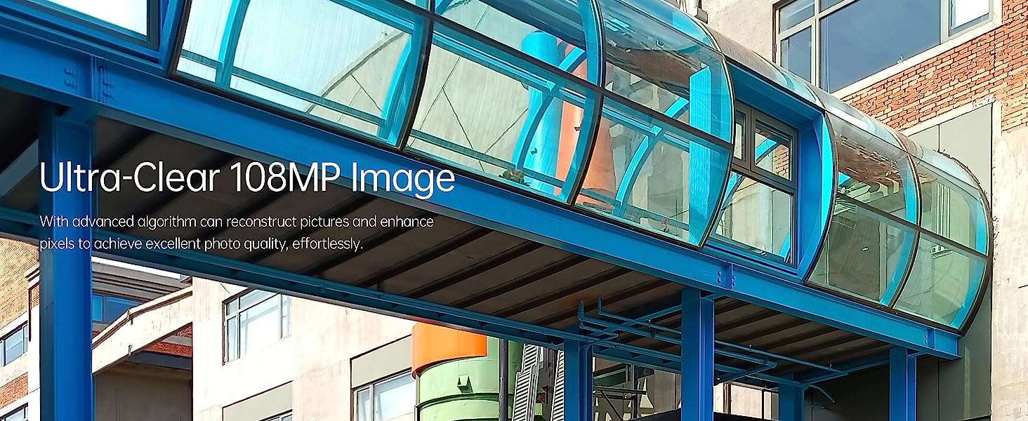 Ultra-clear 108MP Image