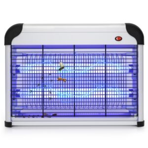 DJROLL Fly Insect Killer Electric Fly Trap Zapper 20W Electronic Indoor Bug Zapper Mosquito Killer for Home Garden Commercial Use