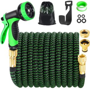SKYAYA Garden Hose Pipe Expandable 50ft 15m Flexible Hose Pipe with 3/4" 1/2" Connector