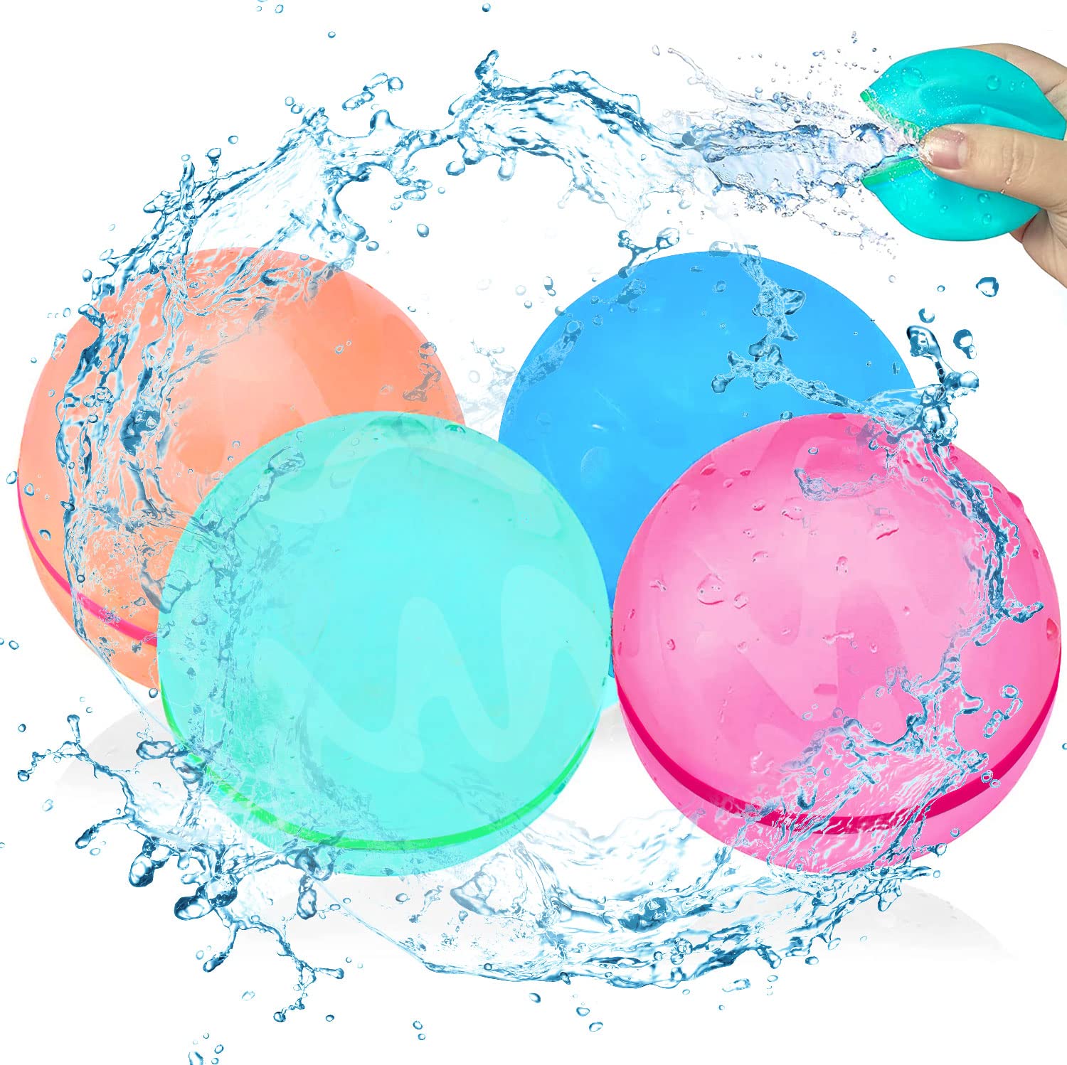EvieBee Reusable water balloons for kids