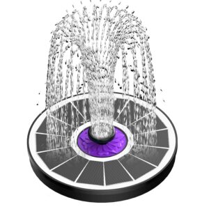 SZMP Solar Fountain with Flower
