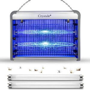 Crystals 20 Watts Fly and Insect Killer UV light Attract to Zap Flying Insects Work Best as Bug Zapper