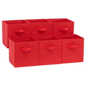Amazon Basics Foldable Storage Cubes (6 Pack)