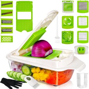 Arquiel 18 in 1 Multifunction Vegetable Chopper Mandoline Slicer