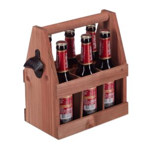 Relaxdays Wooden Beer Opener