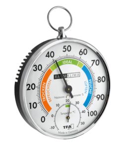 TFA Dostmann 45.2027 Multi-Coloured Thermal Hygrometer Length 102 x Width 35 x Height 113 mm