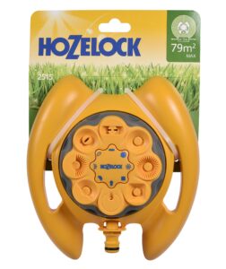 HOZELOCK - Sprinkler Rotating 79 m² : Small-area Base-mounted Spray Sprinkler (ø 10m)