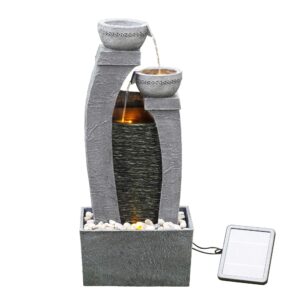 Teamson Home Solar Powered Water Feature